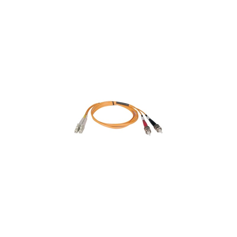 Cable Fibra Óptica Dúplex Lc Macho - St Macho, 62.5/125, 5 Metros, Naranja TRIPP-LITE TRIPP-LITE