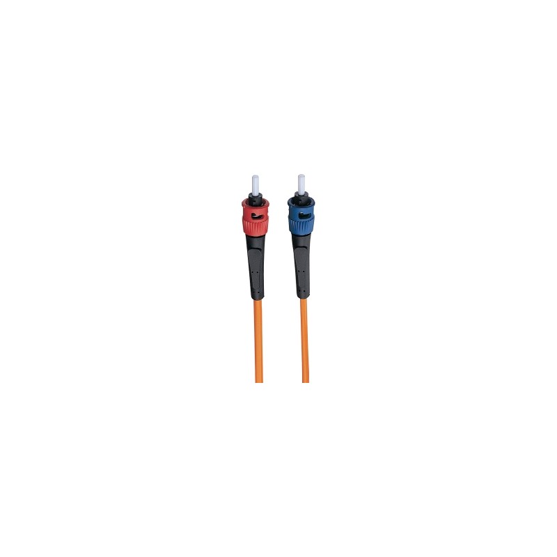 Tripp LIte Cable Fibra Óptica Duplex LC Macho - ST Macho, 62.5/125, 2 Metros, Naranja