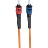 Tripp LIte Cable Fibra Óptica Duplex LC Macho - ST Macho, 62.5/125, 2 Metros, Naranja