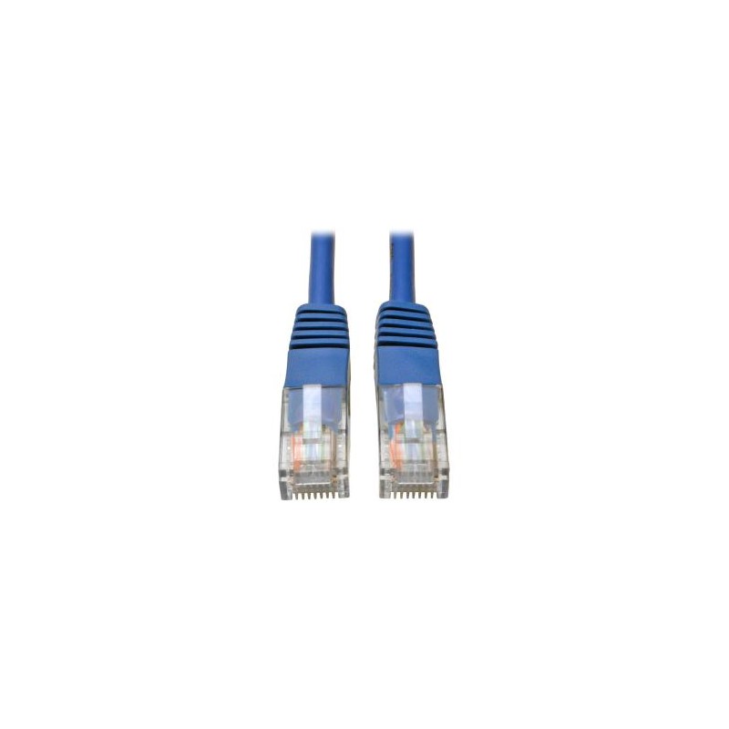 Tripp Litte Cable Patch Cat5e UTP Moldeado RJ-45 Macho - RJ-45 Macho, 1.52 Metros, Azul