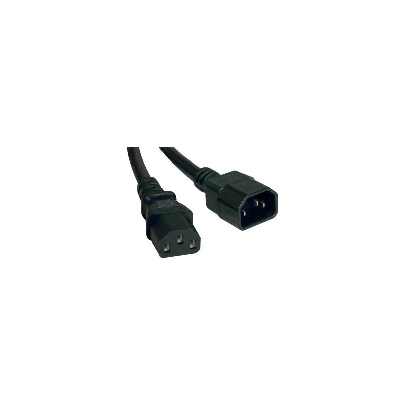 Cable De Poder Para Uso Pesado Iec-320-C14 - Iec-320-C13, 1.83 Metros, Negro TRIPP-LITE TRIPP-LITE