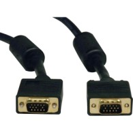 CABLE VGA COAXIAL PARA MONITOR ALTA RESOLUCION HD15 M/M, 7.62M .