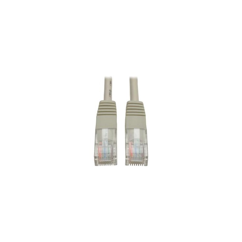 Tripp Lite Cable Patch Cat5e UTP Moldeado, RJ-45 Macho - RJ-45 Macho, 350MHz, 90cm, Gris