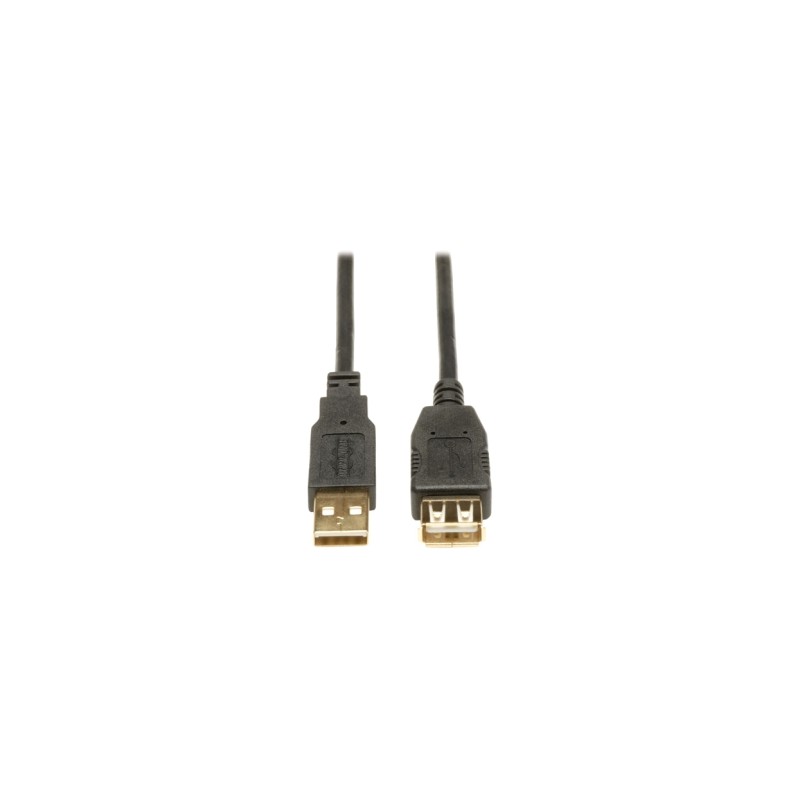 Tripp Lite Cable USB 2.0 A Macho a USB 2.0 A Hembra de 4.88 Metros, Negro