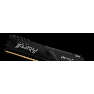 Memoria RAM Kingston KF436C18BB/16 FURY Beast Black DDR4, 3600MHz, 16GB, Non-ECC, CL18, XMP