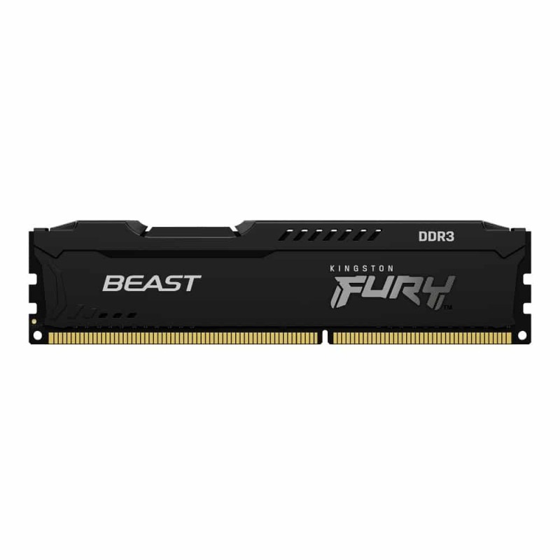 Memoria RAM KF316C10BB/8 Kingston FURY Beast Black DDR3, 1600MHz, 8GB, Non-ECC, CL10