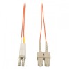 Cable Fibra Óptica Dúplex Lc Macho - Sc Macho, 62.5/125, 5 Metros, Naranja TRIPP-LITE TRIPP-LITE