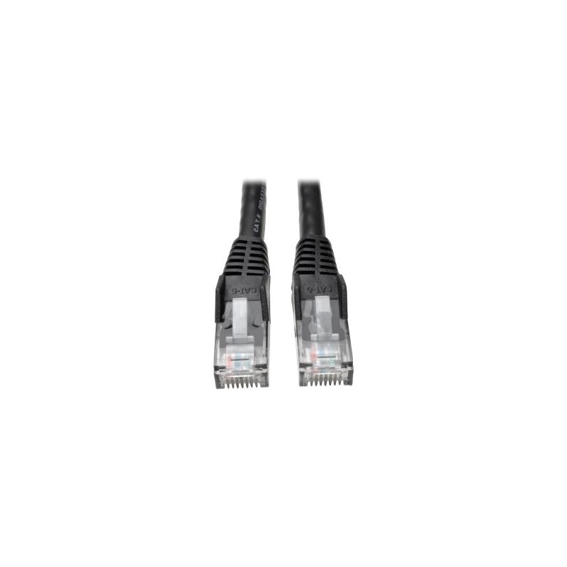 Tripp Lite Cable Patch Cat6 Moldeado sin Enganches, RJ-45 Macho - RJ-45 Macho, 2.1 Metros, Negro