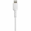 Cable de Carga RUSBLTMM30CMW Startech.com Certificado MFi Lightning Macho - USB A 2.0 Macho, 30cm, Blanco, para iPod/iPhone/iPad