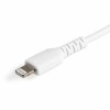 Cable de Carga RUSBLTMM30CMW Startech.com Certificado MFi Lightning Macho - USB A 2.0 Macho, 30cm, Blanco, para iPod/iPhone/iPad