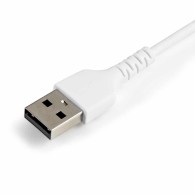 Cable de Carga RUSBLTMM30CMW Startech.com Certificado MFi Lightning Macho - USB A 2.0 Macho, 30cm, Blanco, para iPod/iPhone/iPad