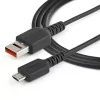 Cable USB StarTech.com USBSCHAU1M USB A Macho - Micro-USB B Macho, 1 Metro, Negro