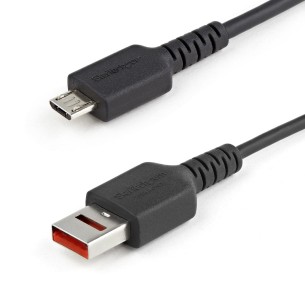 Cable USB StarTech.com USBSCHAU1M USB A Macho - Micro-USB B Macho, 1 Metro, Negro