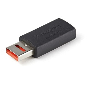 Adaptador USB USBSCHAAMF StarTech.com USB Macho - USB 2.0 A Hembra, Negro
