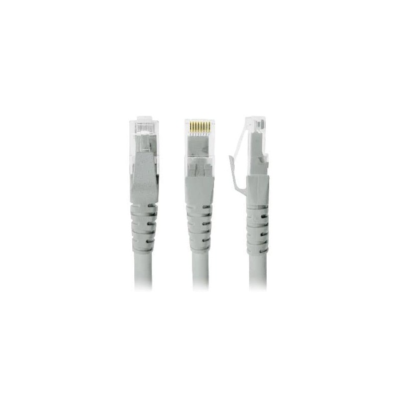 Cable Patch 308187 BRobotix Cat6 UTP RJ-45 Macho - RJ-45 Macho, 50cm, Gris