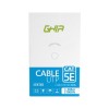 Bobina de Cable GCB-002 Ghia Cat5e UTP 4 Pares, 305 Metros, Azul