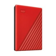 Disco Duro Externo Western Digital WD My Passport, 2TB, USB 3.2, Rojo