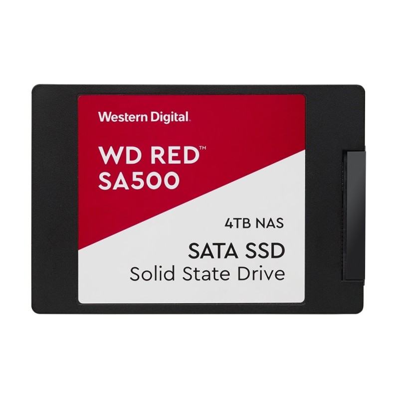 SSD Western Digital WDS400T1R0A WD Red SA500, 4TB, SATA III, 2.5"