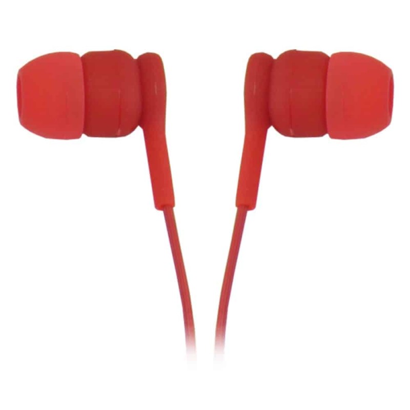 Audífonos Intrauriculares GAC-171 Ghia con Micrófono COMET2, Alámbrico, 1.2 Metros, 3.5mm, Rojo