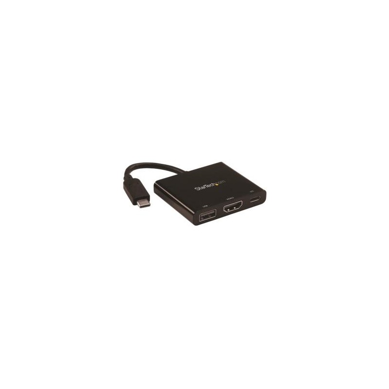 ADAPTADOR MULTIFUNCISN USB-C 4K HDMI CON POTENCIA Y USB A .