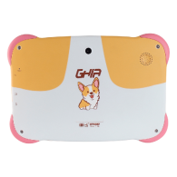 Tablet Ghia GTKIDS7DG, para Niños 7 KIDS 7", 16GB, 1024 x 600 Pixeles, Android 9.0 Go Edition, Bluetooth 4.0, Café/Blanco