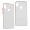 Funda con Mica AC-8952 Ghia, para Huawei Y6, Transparente/Blanco