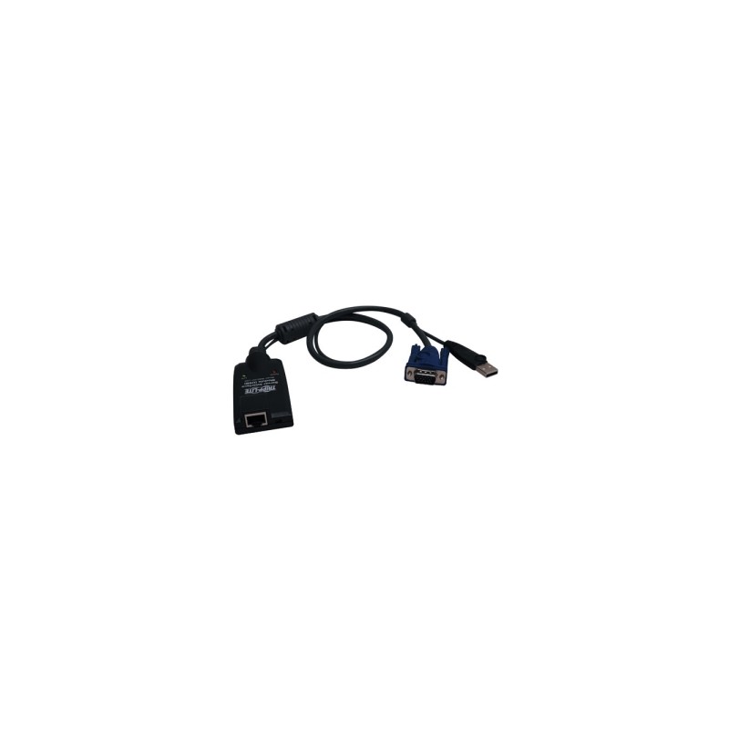 Tripp Lite Cable KVM, HD15/USB Macho - RJ-45 Hembra, Negro