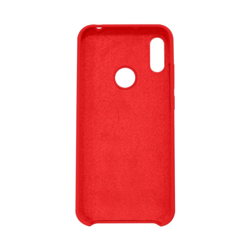 Funda de Silicona Ghia AC-8987 con Mica para Huawei Y6, Rojo