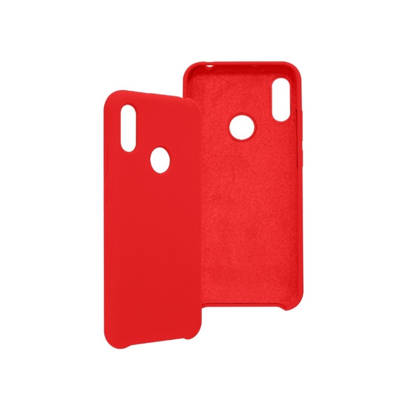 Funda Ghia AC-8998 con Mica para Huawei Y6S, Rojo