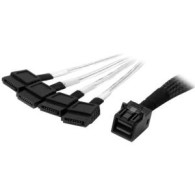 CABLE MINI SAS INTERNO A SATA 1M CABLE SFF-8643 A 4X SATA