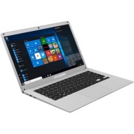 Laptop Hyundai Hybook 14.1" Hd, Celeron N3060 1.60Ghz, 4Gb, 64Gb Emmc, Windows 10 Home S, Español, Plata HYUNDAI