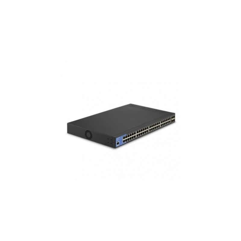 Switch Gigabit Ethernet Lgs352C, 48 Puertos 10/100/1000Mbps + 4 Puertos 10G Sfp+, 176 Gbit/S, 32.000 Entradas - Administ LINKSYS LINKSYS