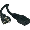 CABLE DE ALIMENTACION DE USO PESADO 12 AWG IEC 320 C19 10 PIE