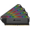 Memoria Corsair Dominator Platinum RGB Black DDR4, 4 x 8GB, 4000MHz, 32GB, CL19, XMP