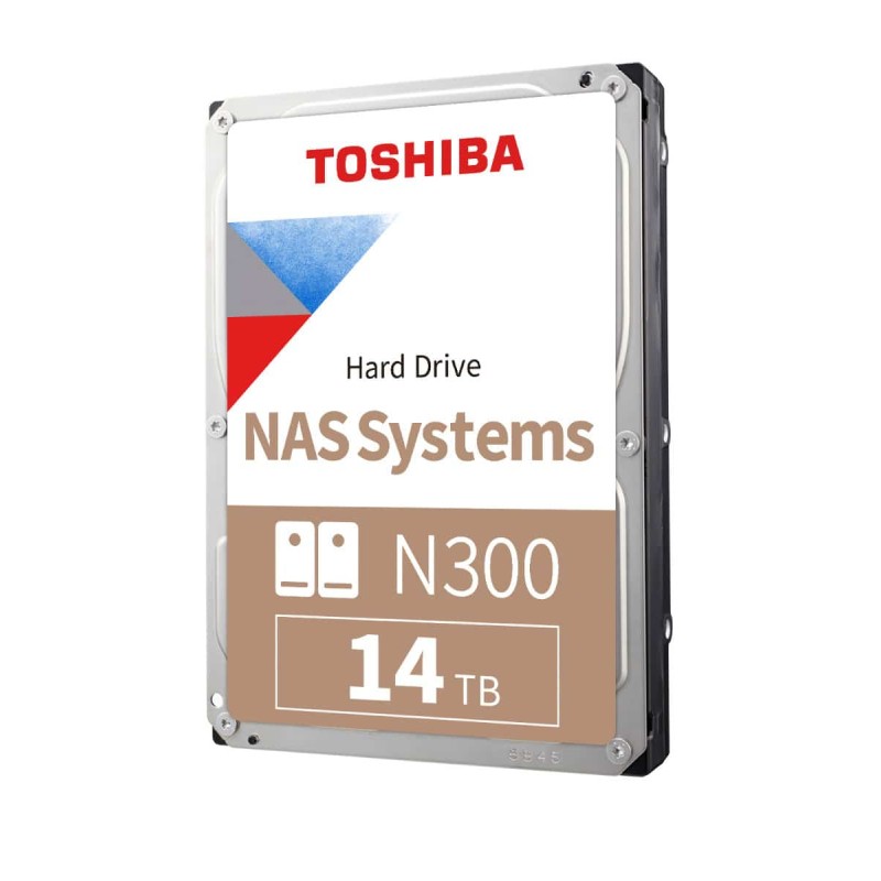 NAS Toshiba N300 Disco Duro 3.5" de 1 a 8 Bahías, 14TB, SATA III, 6Gbit/s, 7200RPM, 256MB Caché