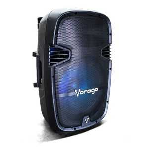 Bafle Vorago Karaoke KSP-500, Bluetooth, Inalámbrico, 100W RMS, USB 2.0, Negro