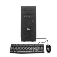 Computadora De Escritorio Qian Kit Core i3-10100 3.60Ghz, 16Gb, 1Tb + 240Gb Ssd, Sin Sistema Operativo + Teclado/Mouse Qian QIAN