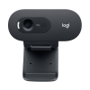 Logitech Webcam C505 HD, 720p, 1280 x 720 Pixeles, USB, Color Negro