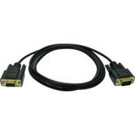 CABLE DE MSDEM NULO SERIAL RS2 32 (DB9 M/H), 1.83 M 6 PIES!