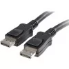 CABLE DISPLAYPORT DE 15M CON TRABAS MACHO A MACHO DP