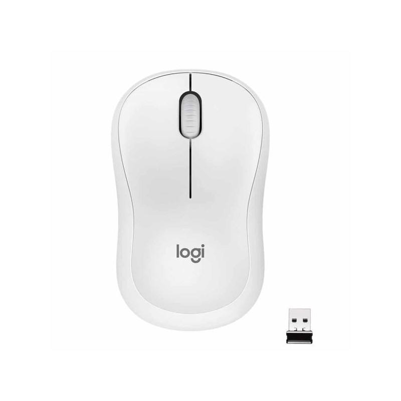 Mouse Logitech M220 Silent Blanco, Inalámbrico, USB A, 1000DPI