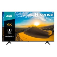 Smart Tv Led A6G 43", 4K Ultra Hd, Negro Hisense HISENSE