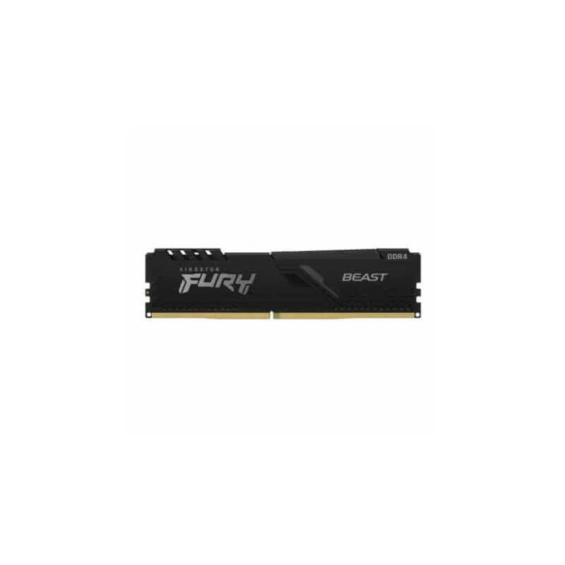 Memoria RAM Kingston KF432C16BB/4 FURY Beast Black DDR4, 4GB, Non-ECC, CL16