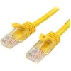 CABLE DE RED 5M AMARILLO CAT5E ETHERNET SIN ENGANCHE