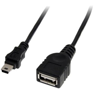 Cable USBMUSBFM1 USB 30cm, Negro StarTech.com 00