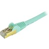 CABLE DE 3M DE RED ETHERNET CA AT6 BLINDADO AQUA STP