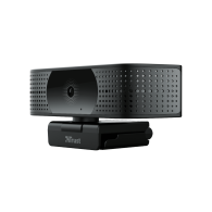 Webcam Trust Teza 4K, 2160p, 3840 x 2160 Pixeles, USB 2.0, Negro TRUST