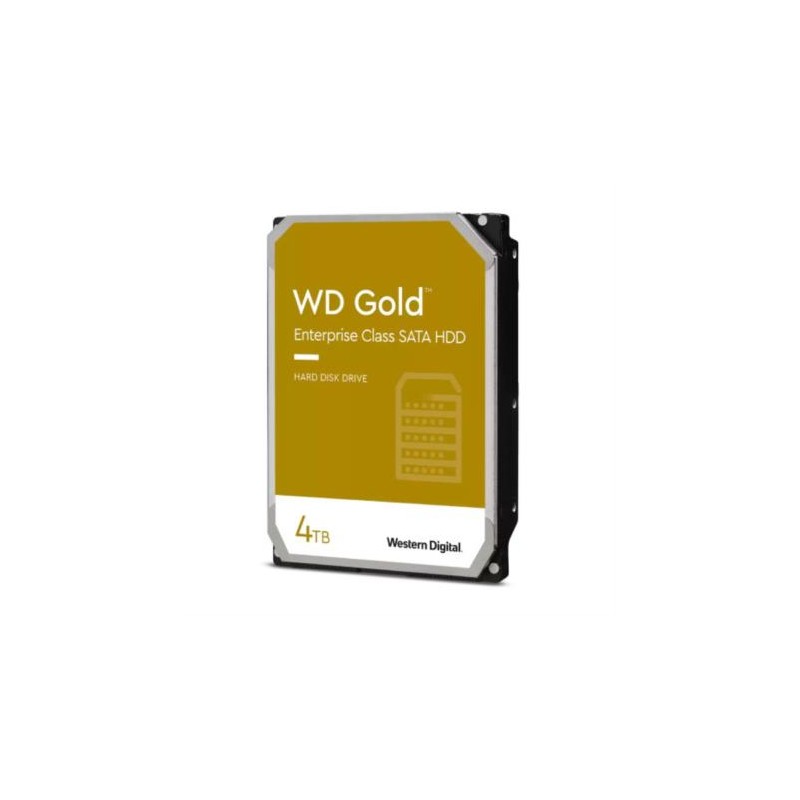 Disco Duro Para Servidor Western Digital Wd Gold 3.5, 4Tb, Sata Iii, 6 Gbit/S, 7200Rpm, 256Mb Caché WESTERN DIGITAL WESTERN DIGITAL