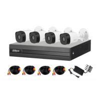Dvr Dh-Kit/Xvr1B04-I/4-B1A21N-0360B De 4 Canales, 4 Cámaras B1A21 1080P, 4 Canales + 1 Ip O Hasta 5 Canales Ip Technology DAHUA TECHNOLOGY