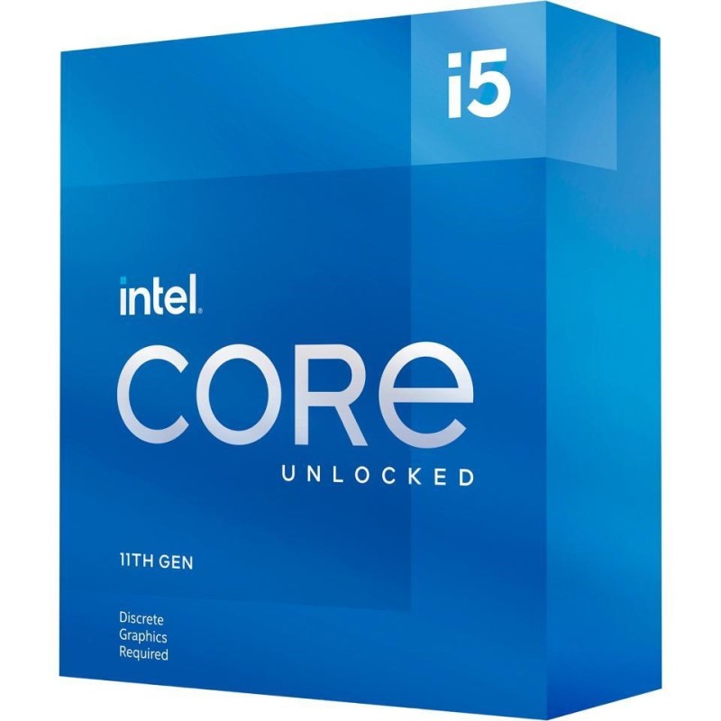 Procesador Core I5-11600Kf, S-1200, 3.90Ghz, Six-Core, 12Mb Smart Cache (11Va Generación Rocket Lake) INTEL INTEL
